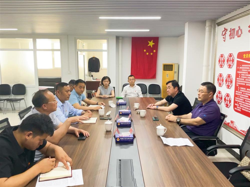 學黨史，辦實事 濟南產發(fā)集團到楚莊村黨支部走訪調研